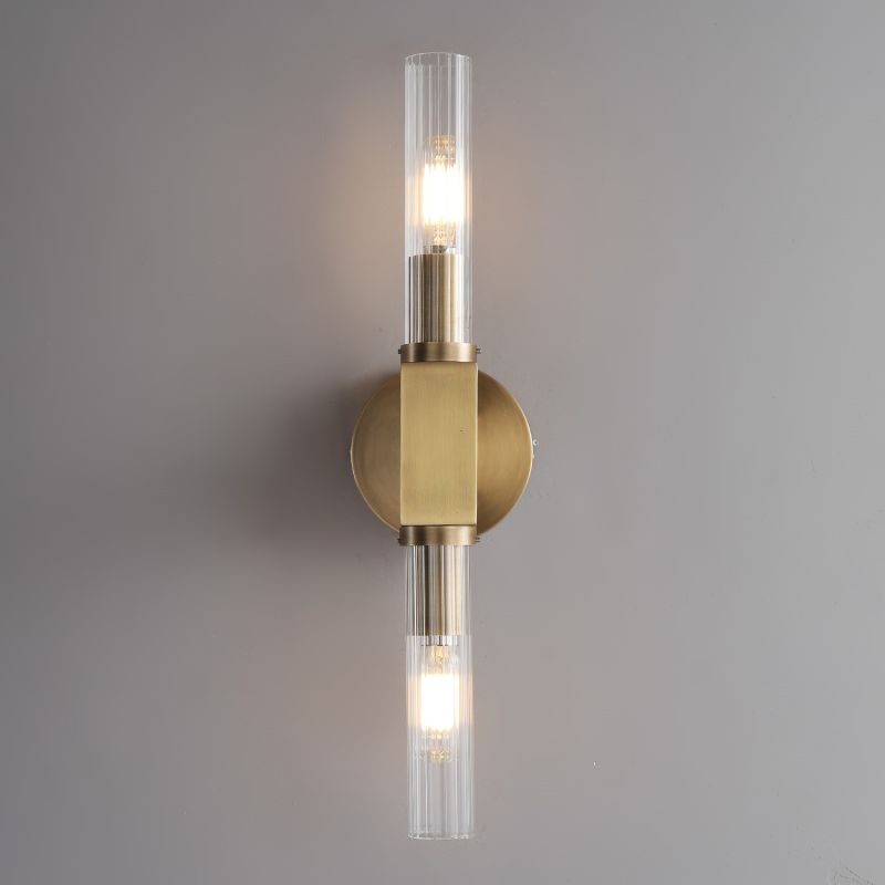Amorra Candlestick Glass Wall Sconce - product detail 45