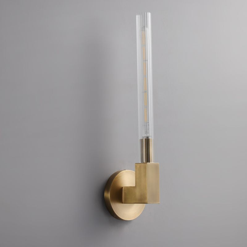 Amorra Candlestick Glass Wall Sconce - product detail 32