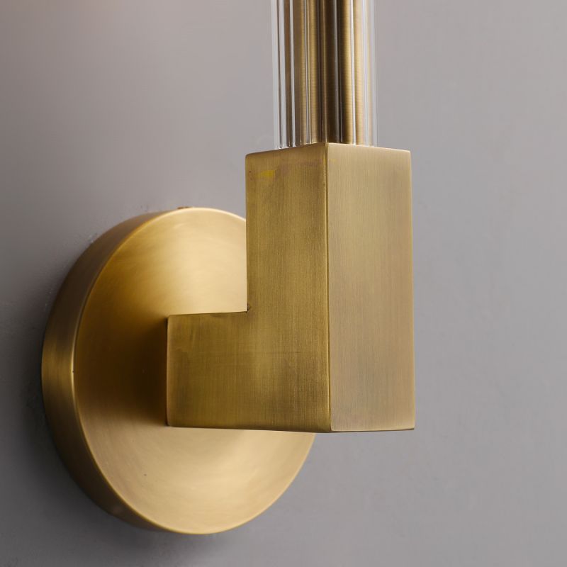 Amorra Candlestick Glass Wall Sconce - product detail 35