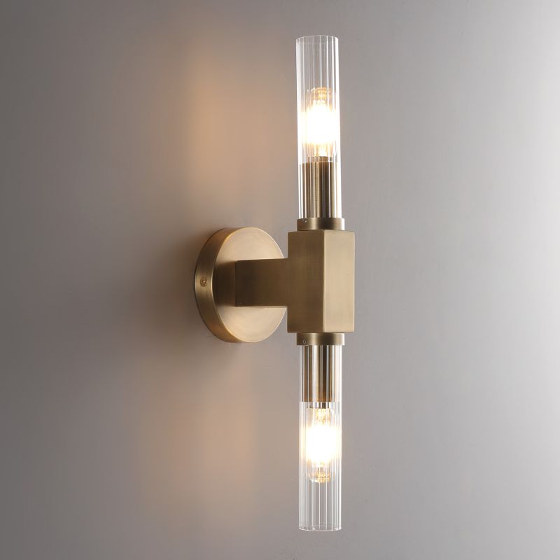 Amorra Candlestick Glass Wall Sconce - product detail 44
