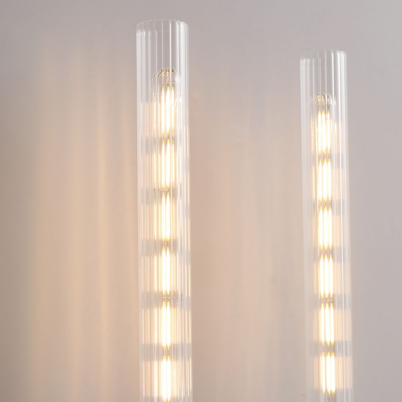 Amorra Candlestick Glass Wall Sconce - product detail 15