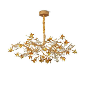 Aosta Brass Branch Chandelier