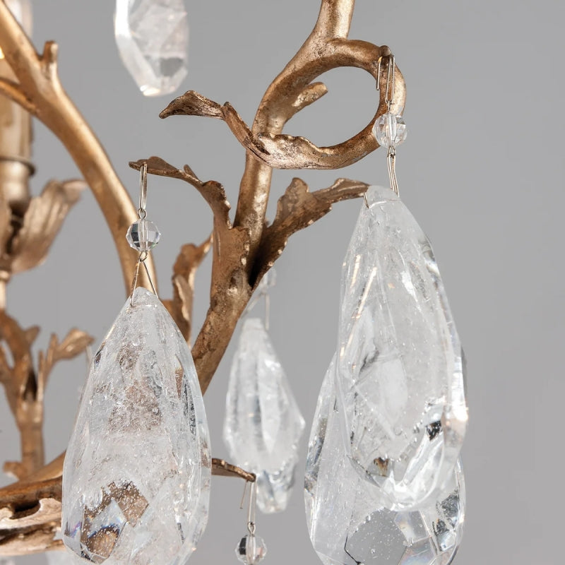 Art Crystal Amadeus Branch Chandelier 20"D 28“D 36.5”D 46.5“D 60”D