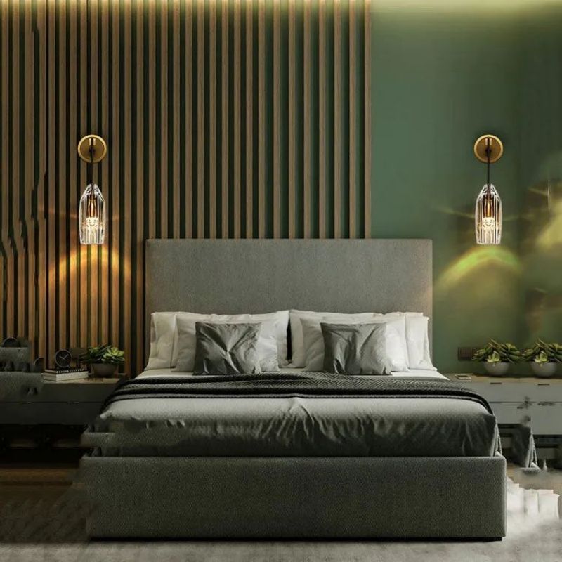 Audrey Crystal Wall Sconce - product detail 2