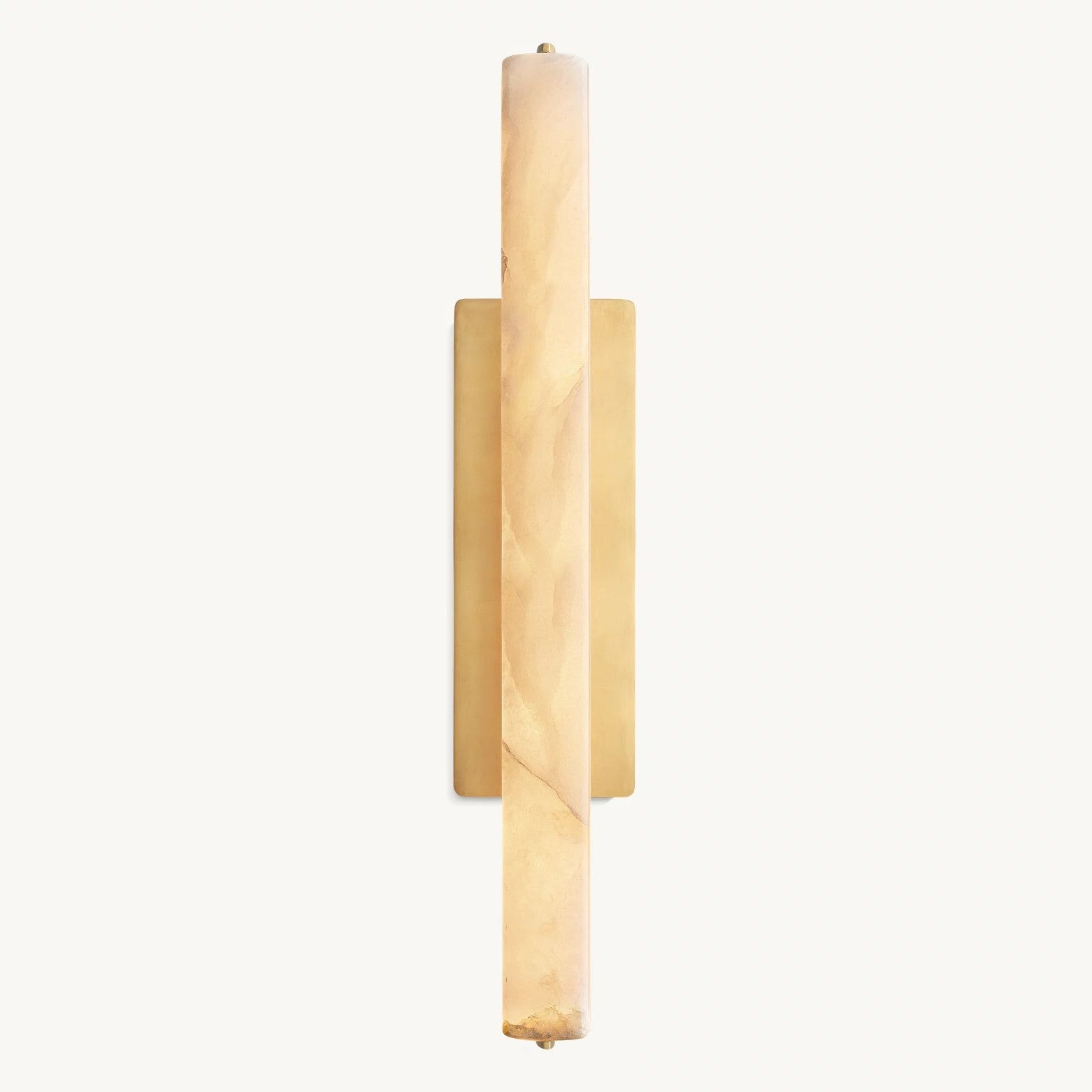 Audubom Alabaster Single Sconce