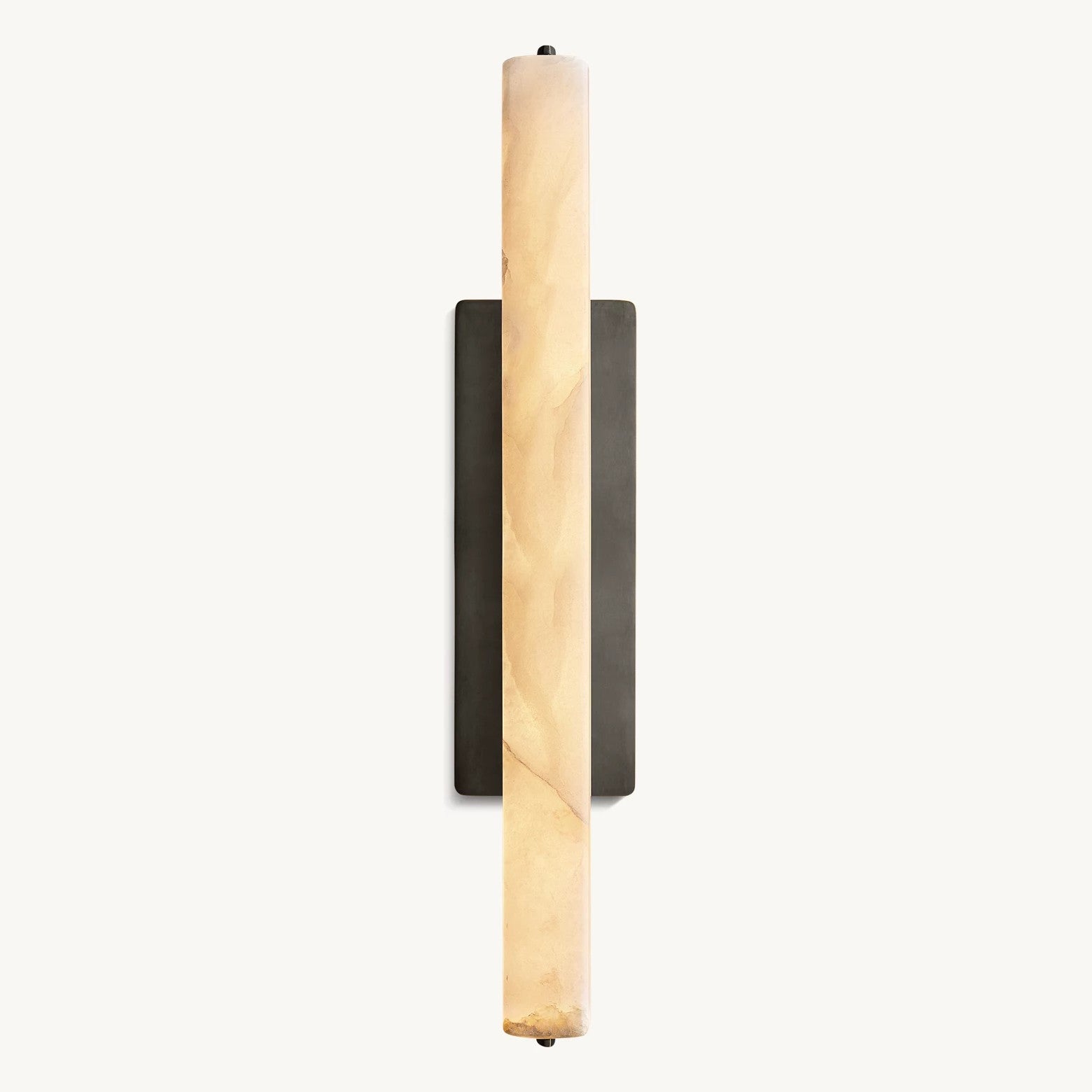 Audubom Alabaster Single Sconce