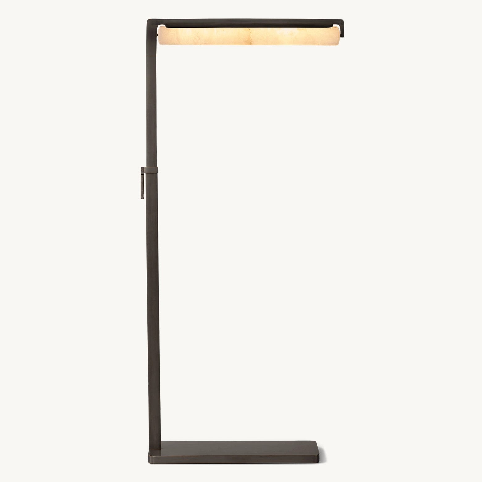 Audubom Alabaster Task Floor Lamp
