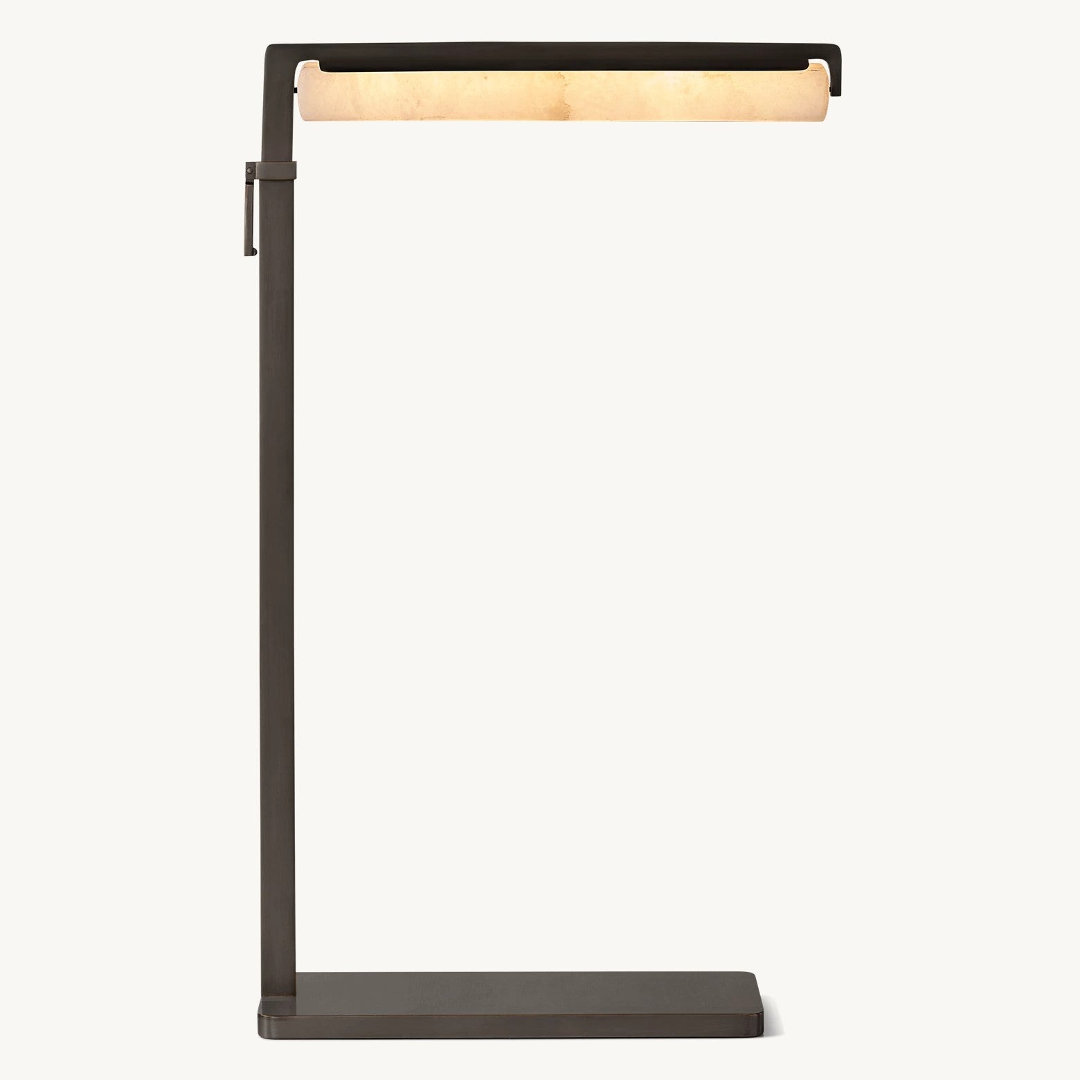 Audubom Alabaster Task Floor Lamp