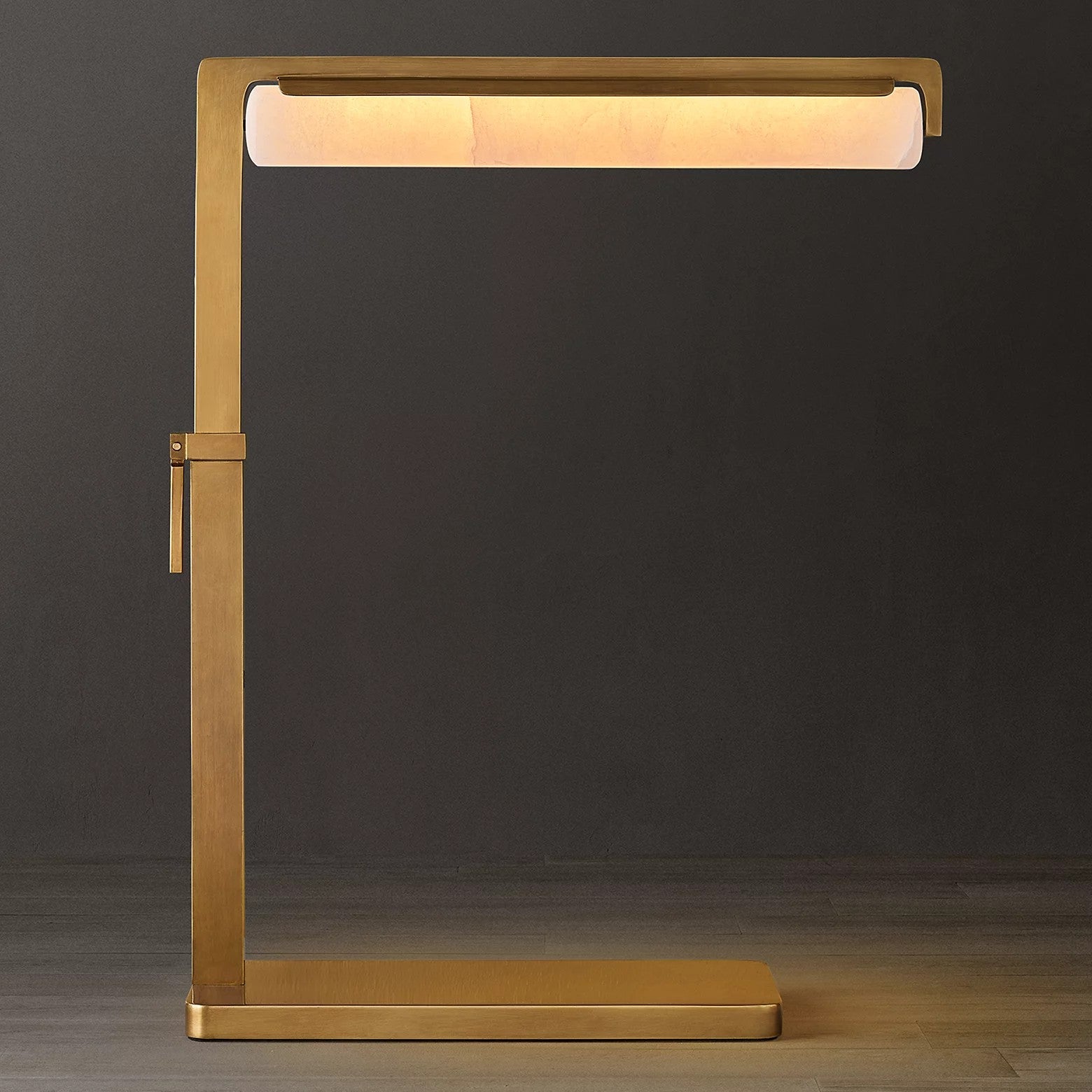 Audubom Alabaster Task Table Lamp