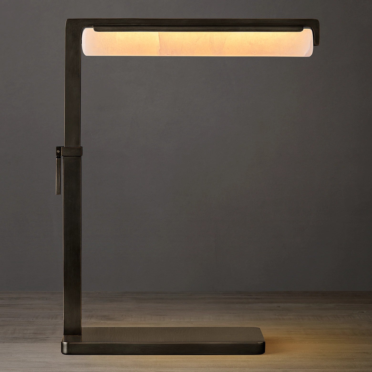 Audubom Alabaster Task Table Lamp