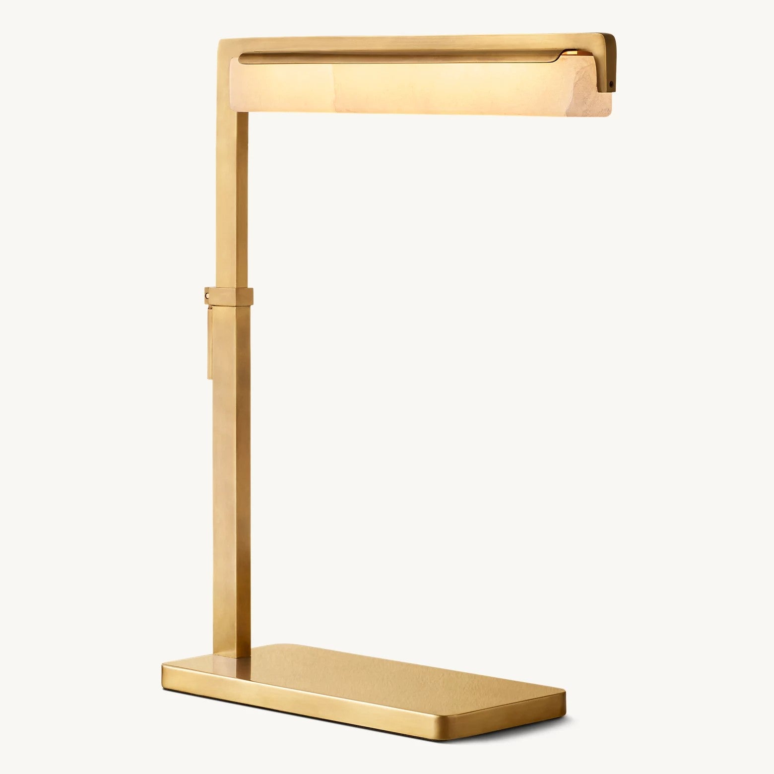 Audubom Alabaster Task Table Lamp