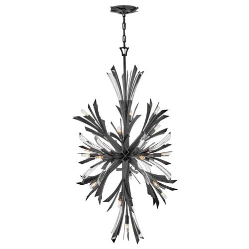 Bergamots 19 Lights Crystal Chandelier