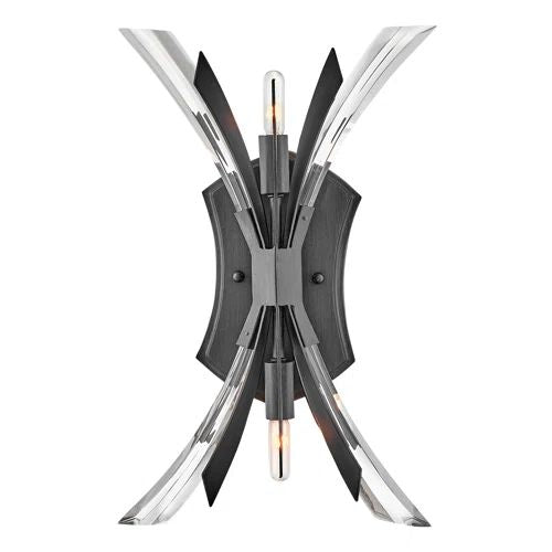 Bergamots 2 Lights Wall Sconce for Bedroom - product detail 7