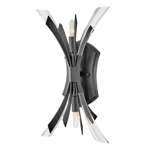 Bergamots 2 Lights Wall Sconce for Bedroom - product detail 9