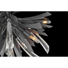 Bergamots 9 Lights Crystal Chandelier