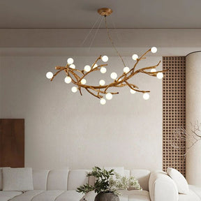 Boho Tree Branch Modern Chandelier