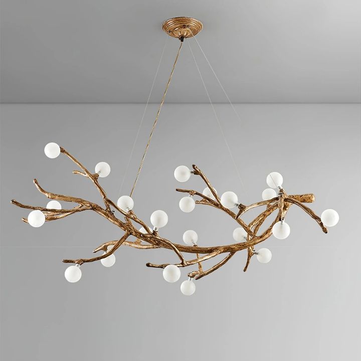 Boho Tree Branch Modern Chandelier