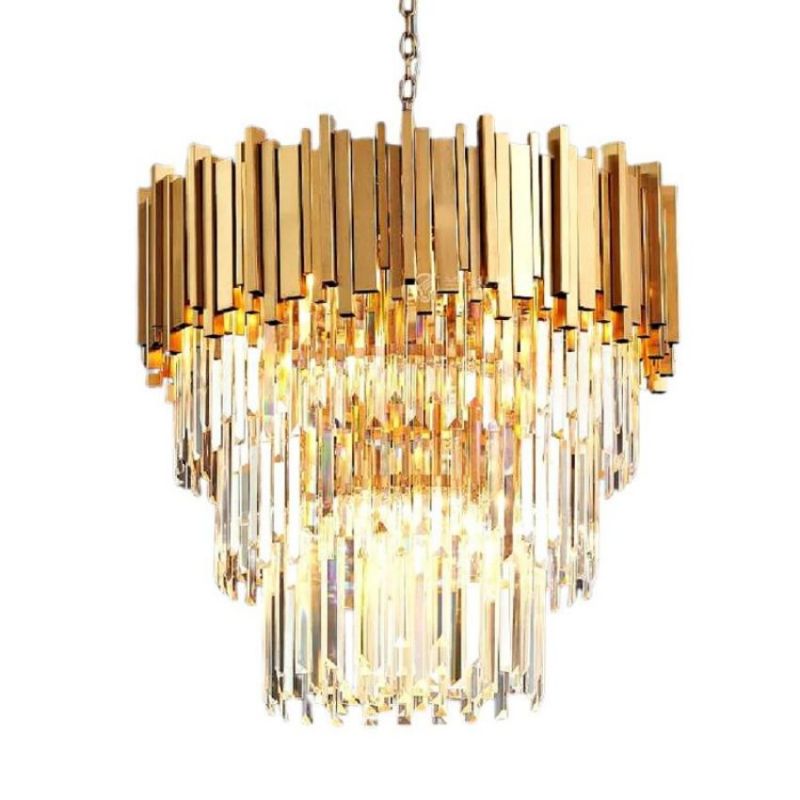 Bourbons Angus Crystal Round Chandelier - product detail 3