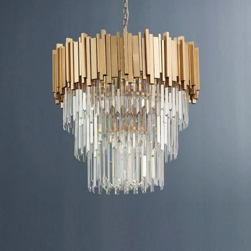 Bourbons Angus Crystal Round Chandelier - product detail 4
