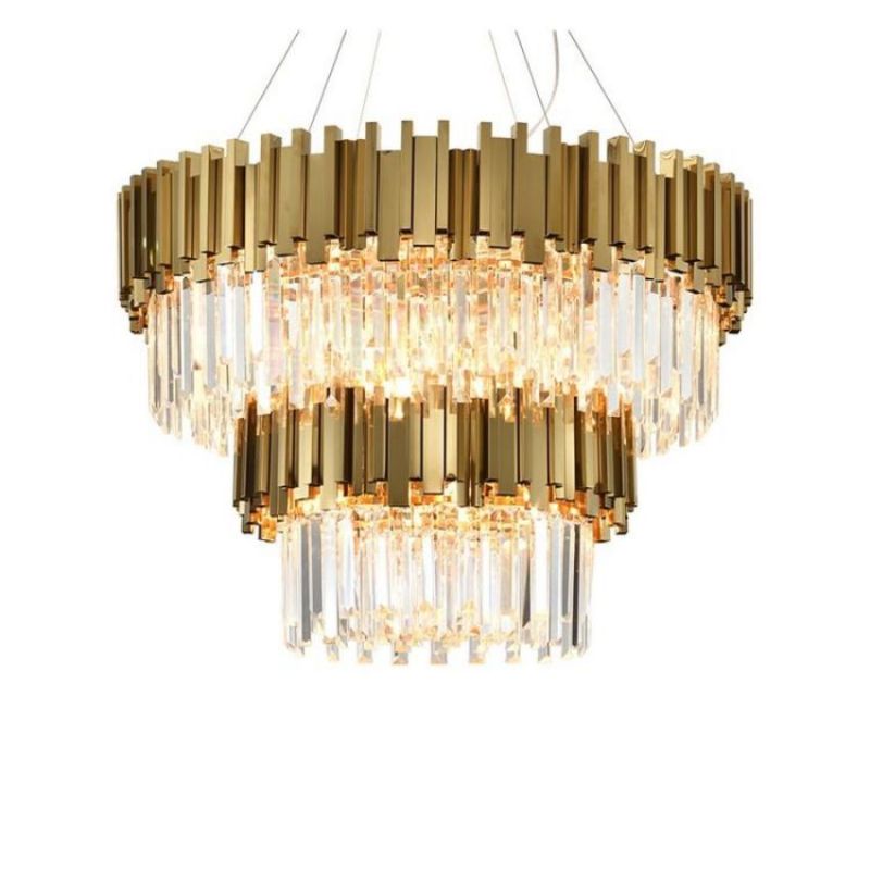 Bourbons Colin Crystal Round Chandelier - product detail 2