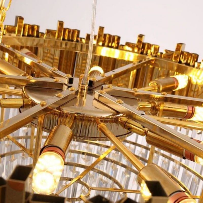 Bourbons Flush Mount Chandelier - product detail 3