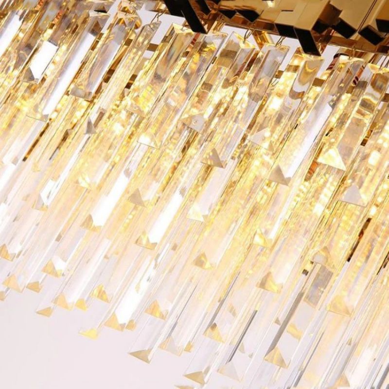 Bourbons Moore Crystal Oval Chandelier - product detail 7