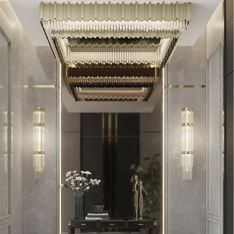 Brilliant Decorative Square Flush Mount - product detail 2