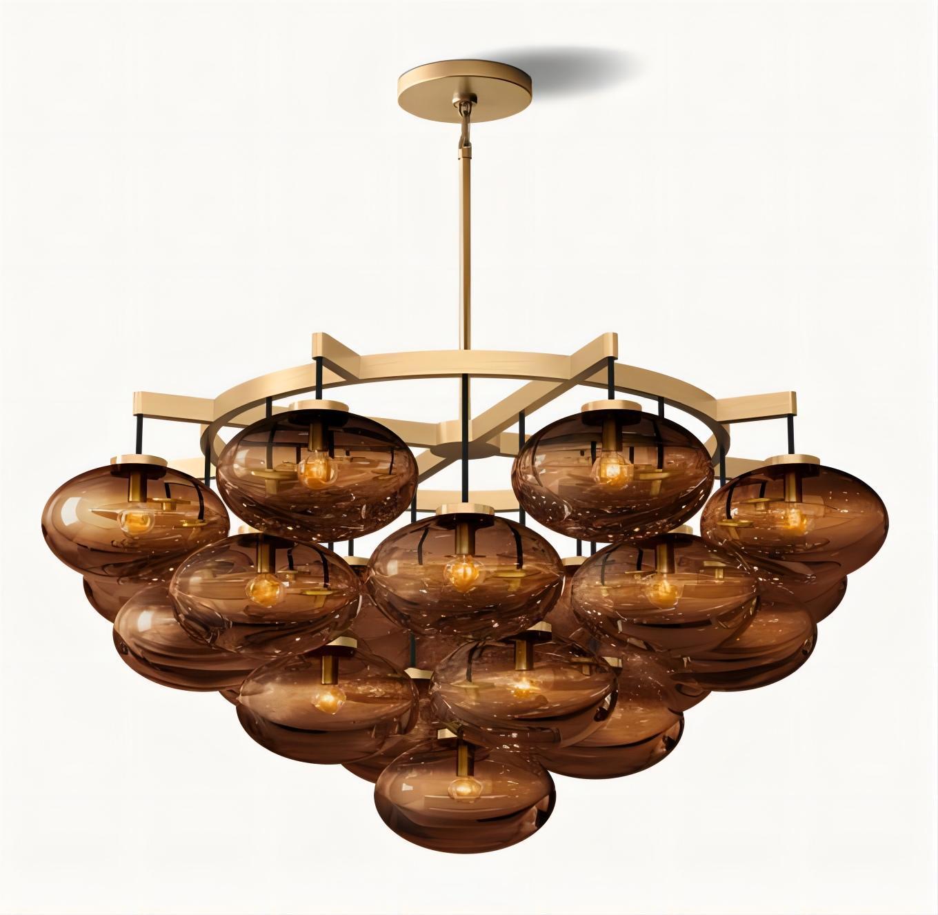 Cabretti Round Chandelier 48"