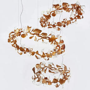 Calathea Modern Glass Chandelier