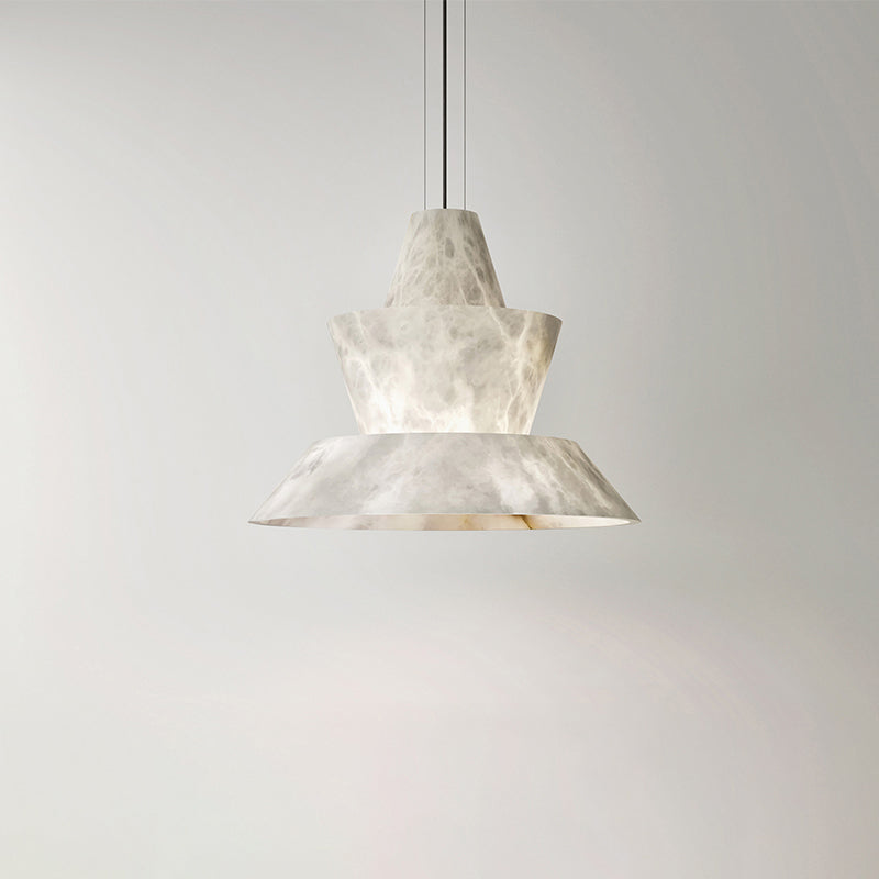 Carol Alabaster Dining Table Pendant Light - product detail 16