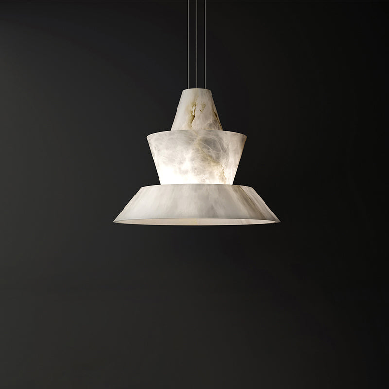 Carol Alabaster Dining Table Pendant Light - product detail 13