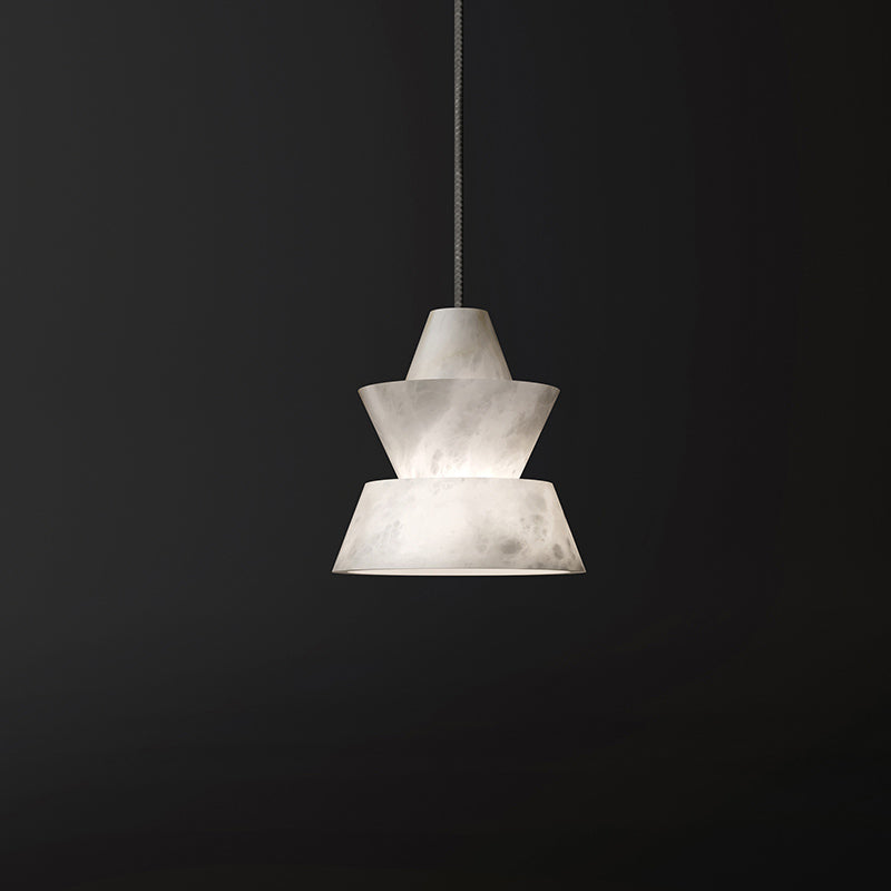 Carol Alabaster Dining Table Pendant Light - product detail 7