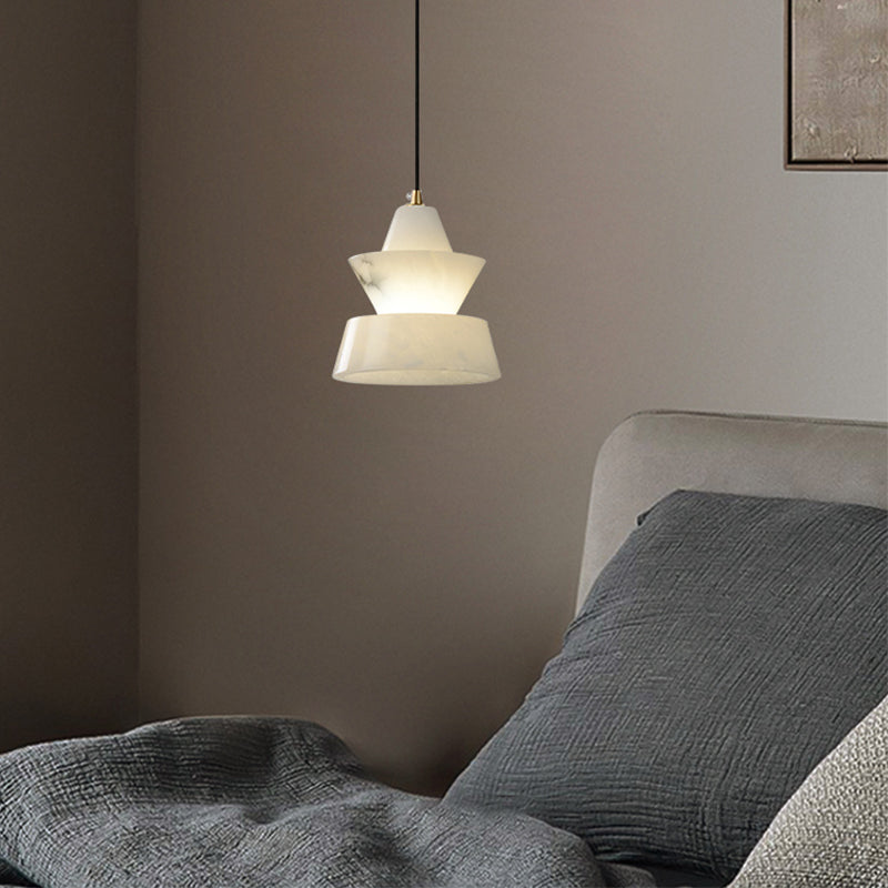 Carol Alabaster Dining Table Pendant Light - product detail 8