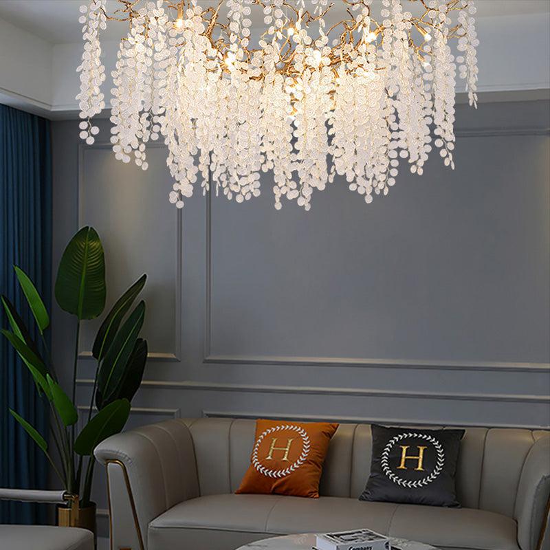 Cathy Modern Linear Branch Chandelier - product detail 4