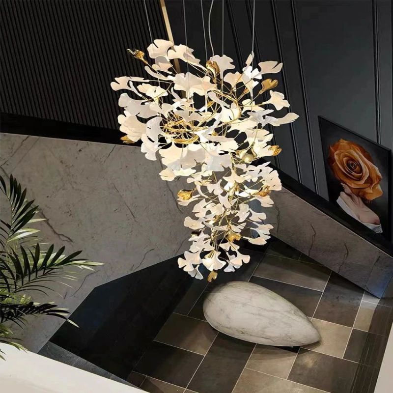 Ceramic Ginkgo Modern Chandelier - product detail 10
