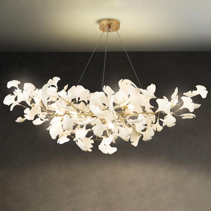 Ceramic Ginkgo Modern Chandelier - product detail 3