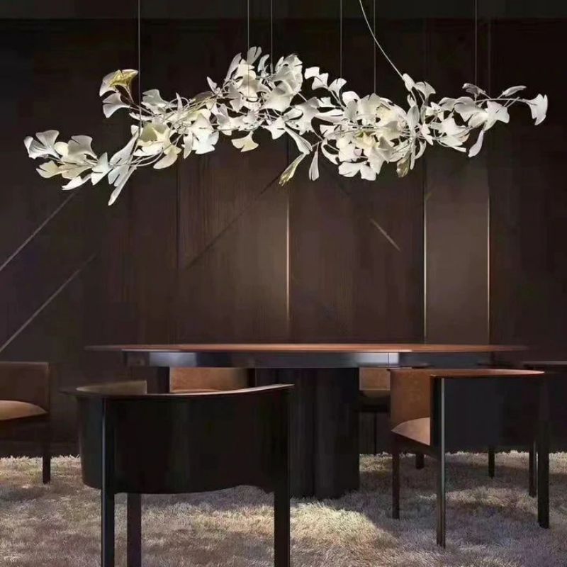 Ceramic Ginkgo Modern Chandelier - product detail 9