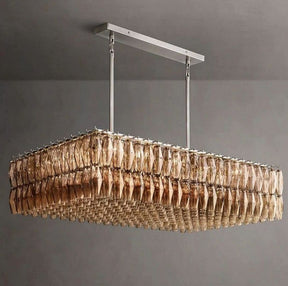 Chara Rectangular Chandelier 54"