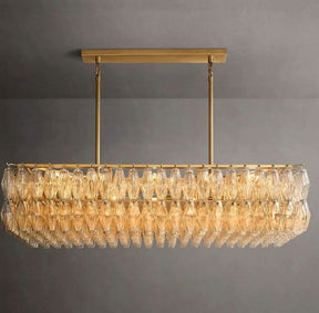 Chara Rectangular Chandelier 54"