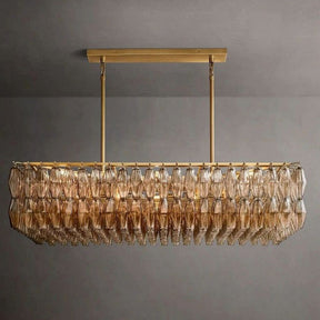 Chara Rectangular Chandelier 54"