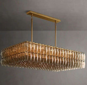 Chara Rectangular Chandelier 54"