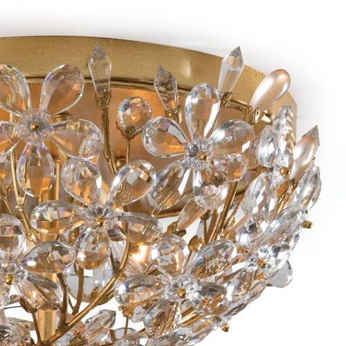 Cherish Crystal Flush Mount for Bedroom - product detail 3