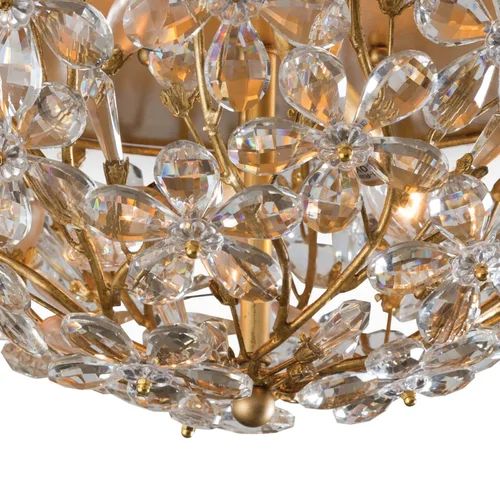 Cherish Crystal Flush Mount for Bedroom - product detail 4