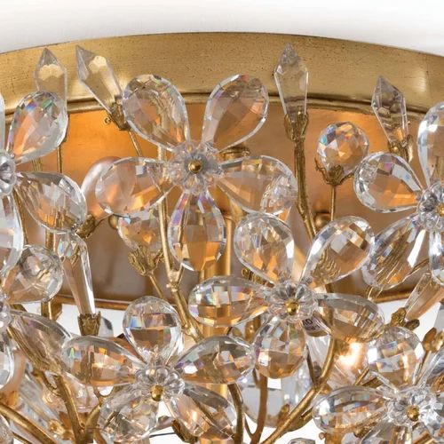 Cherish Crystal Flush Mount for Bedroom - product detail 6