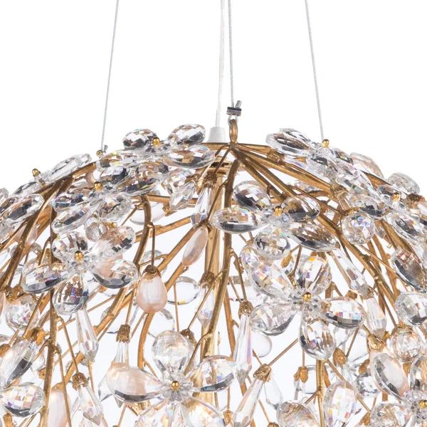 Cherish 6 Lights Spherical Chandelier 20"D