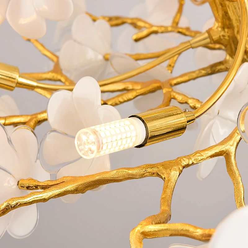 Cherry Dining Room Branch Chandelier - product detail 8