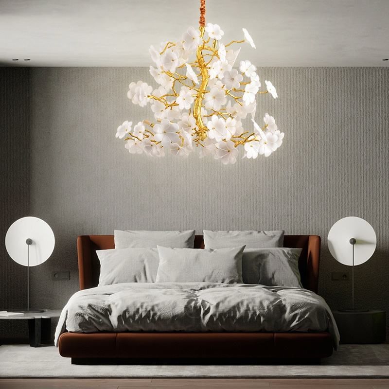 Cherry Dining Room Branch Chandelier - product detail 5