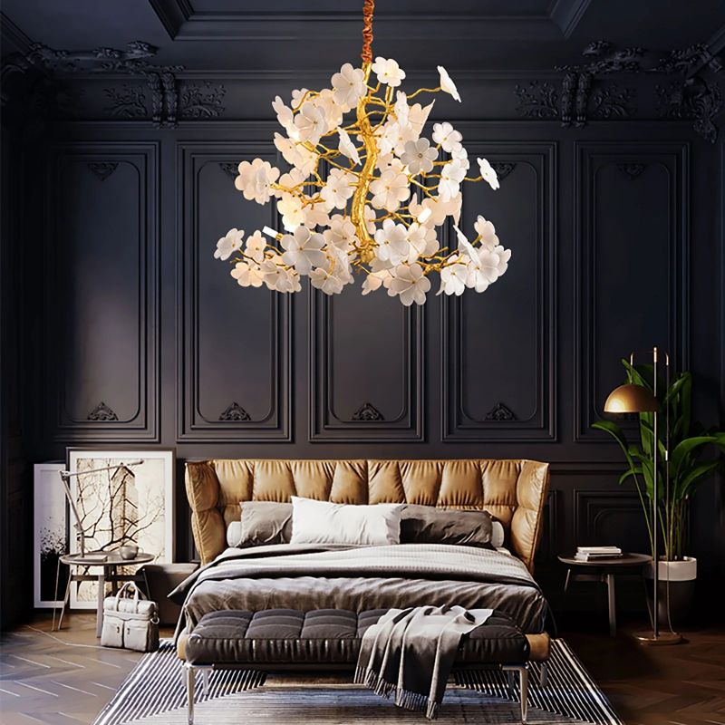 Cherry Dining Room Branch Chandelier - product detail 2