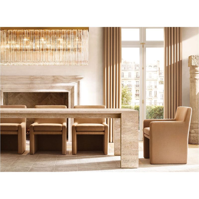 Cielle Rectangular Chandelier 54”