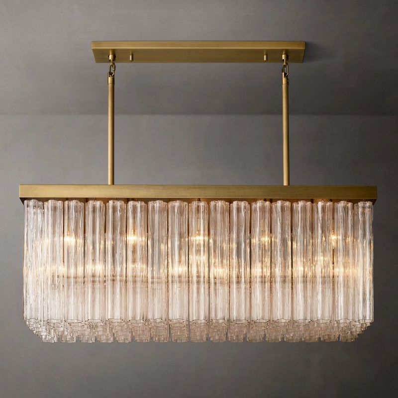 Cielle Rectangular Chandelier 54”